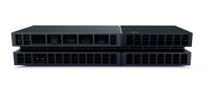 The PS4 seems to be trying for a well vented rear section rather than from the top side.